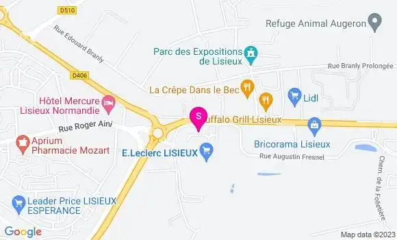 Localisation Station Leclerc