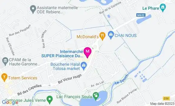 Localisation Intermarché Station