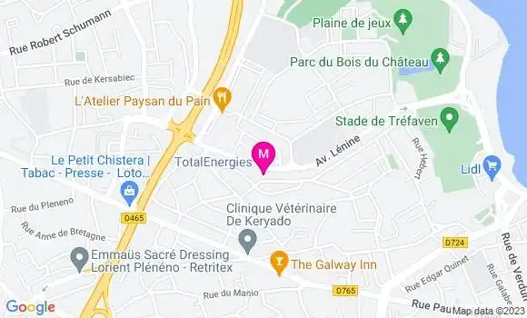 Localisation TotalEnergies