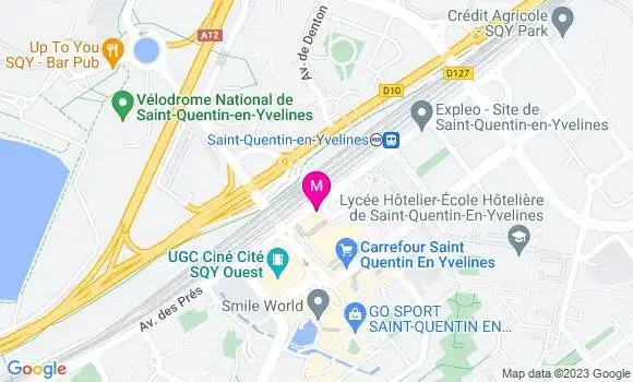 Localisation Station Carrefour