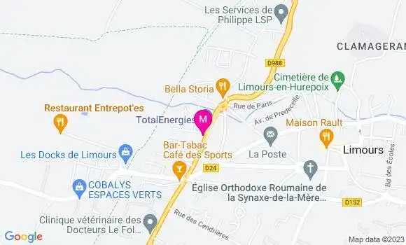 Localisation TotalEnergies