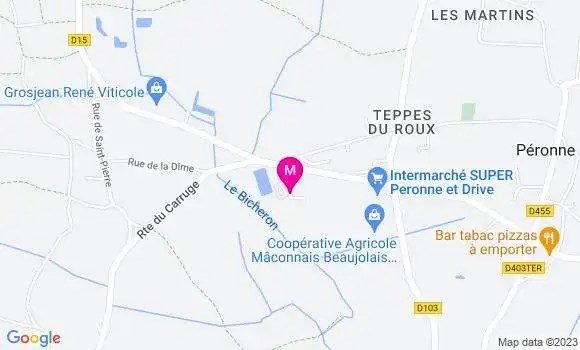 Localisation Intermarché Station