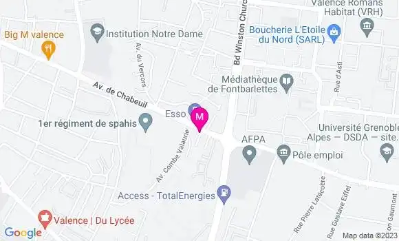 Localisation Eni
