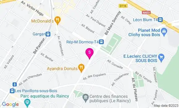 Localisation Carrefour Market