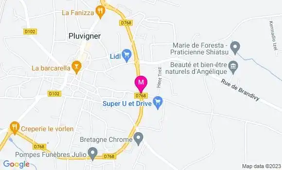 Localisation Super U