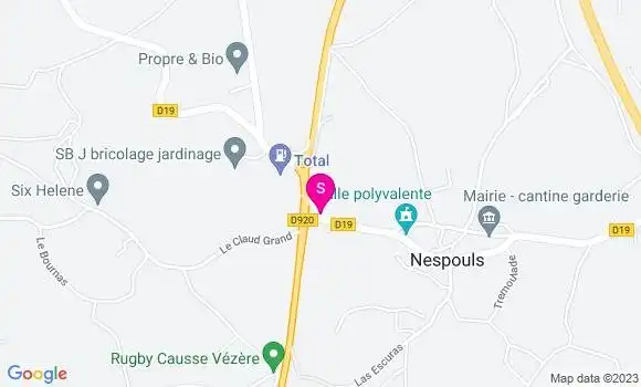 Localisation TotalEnergies