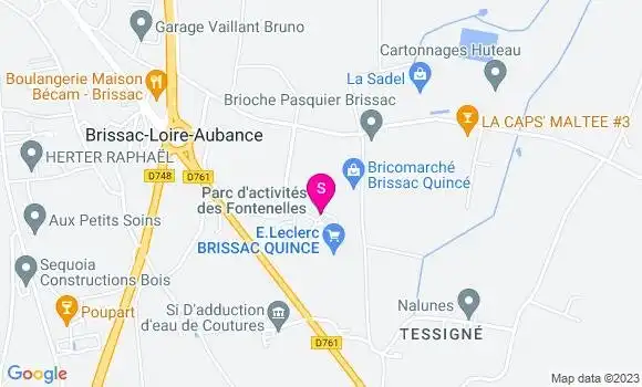Localisation Station Leclerc