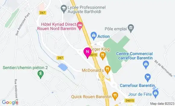 Localisation Renault Barentin