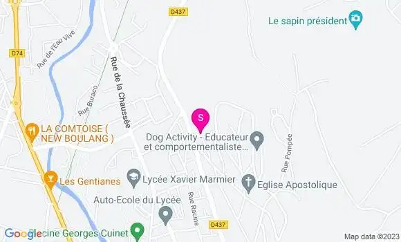 Localisation La Maison du Pneu