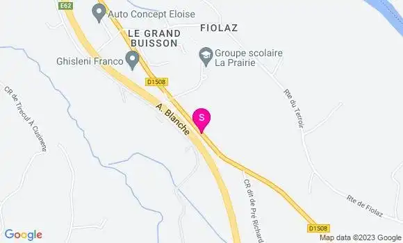 Localisation Carrefour Market