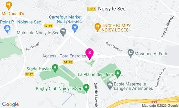 Localisation TotalEnergies
