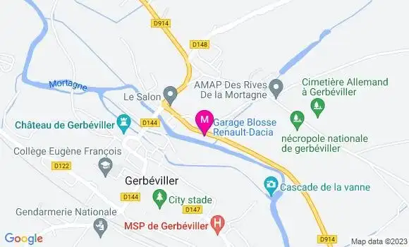 Localisation Station de la Mortagne