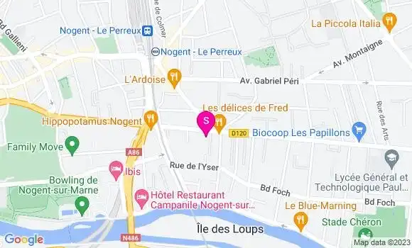 Localisation Esso Service