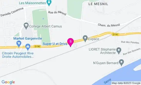 Localisation Super U