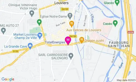 Localisation TotalEnergies