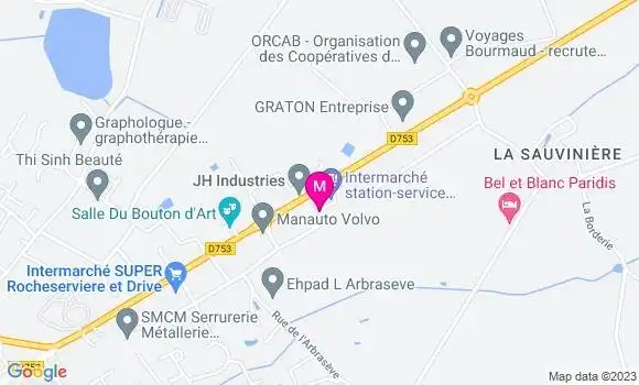 Localisation Intermarché Station