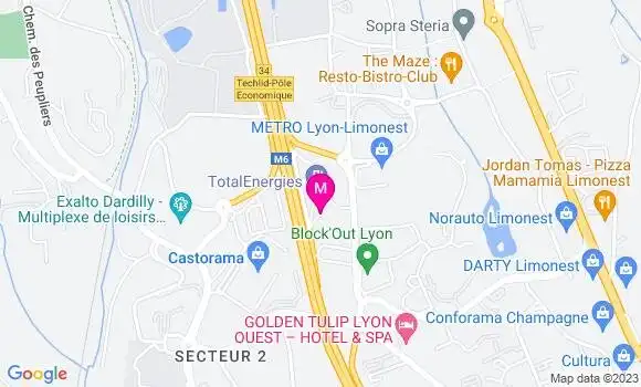 Localisation TotalEnergies