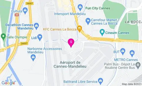 Localisation Relais St Cassien