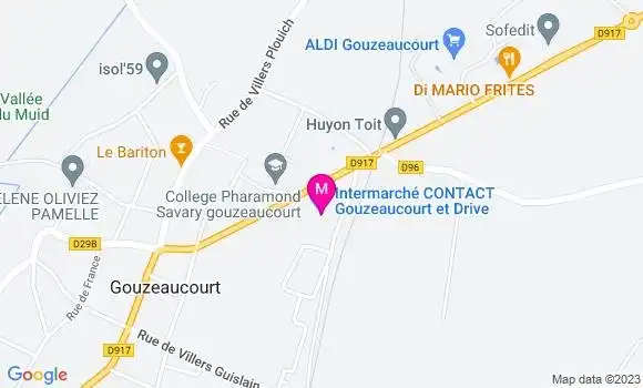 Localisation Intermarché Station