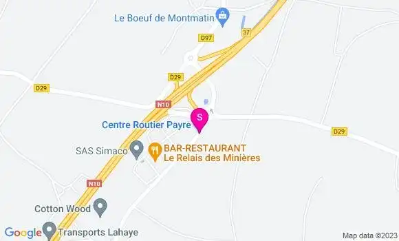 Localisation Relais des Minieres