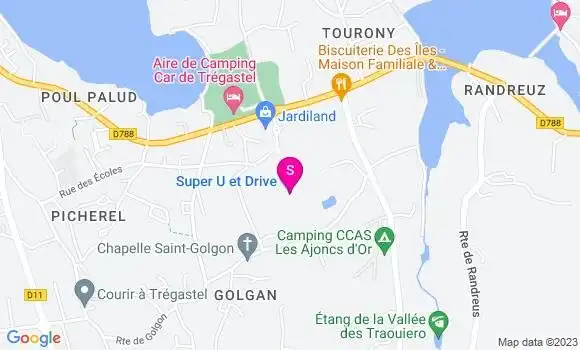 Localisation Super U