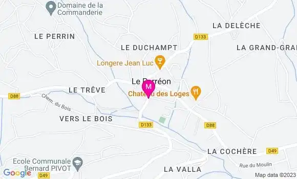 Localisation Carrefour Contact
