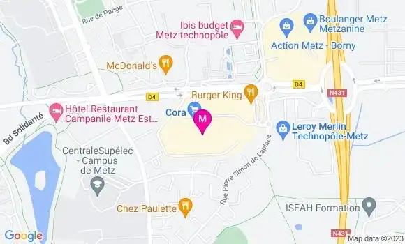 Localisation Cora