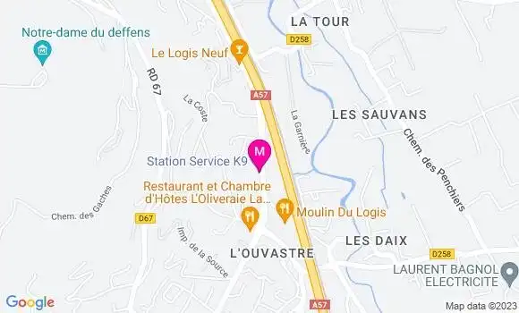 Localisation Station K9