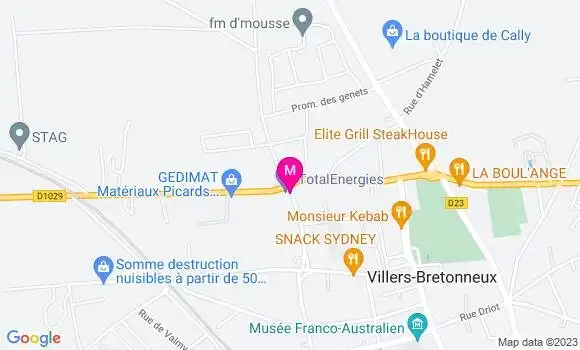 Localisation TotalEnergies