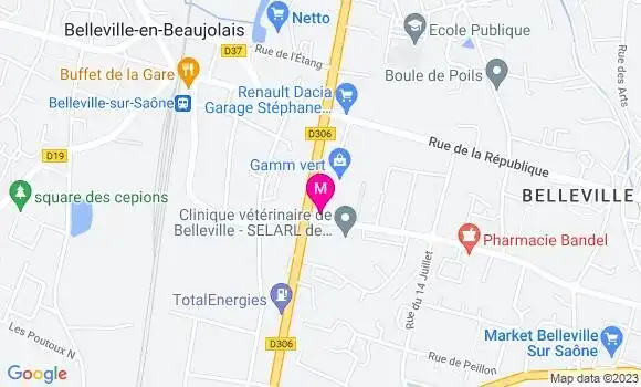 Localisation Garage Paris Nice