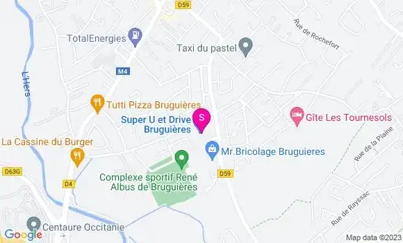 Localisation Super U