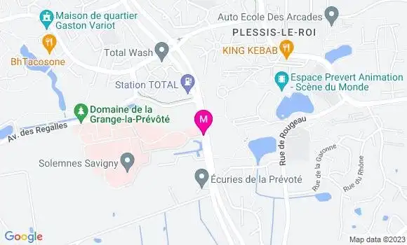 Localisation Sigess Esso