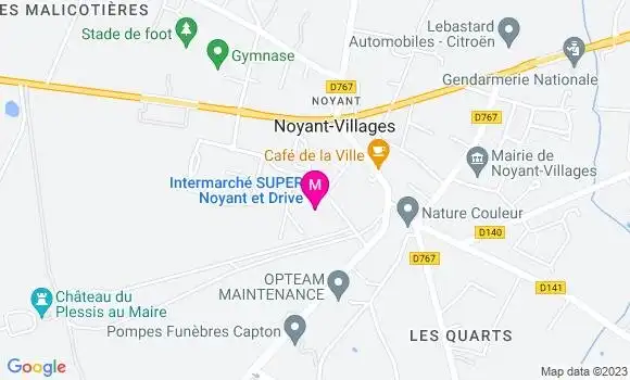 Localisation Station Intermarché