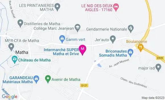 Localisation Intermarché Station