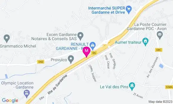 Localisation Relais de Provence