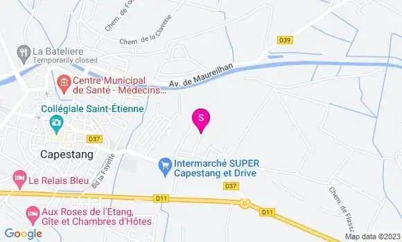Localisation Intermarché Station