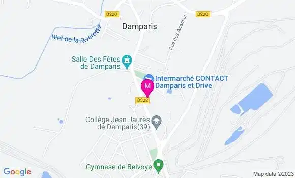 Localisation Intermarché Station