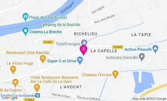 Localisation Super U