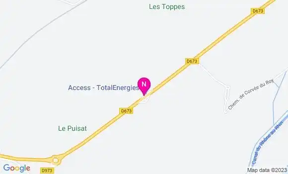 Localisation Relais du Poirier