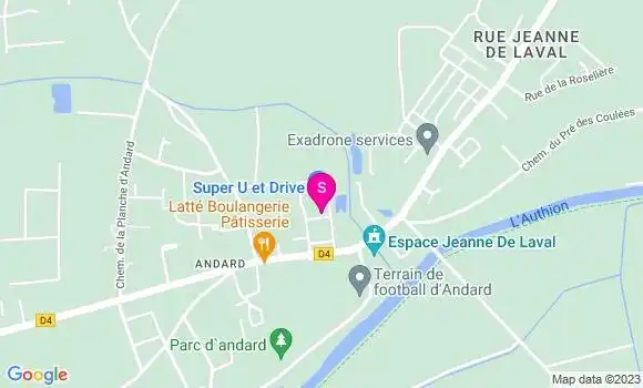 Localisation Super U