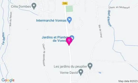 Localisation Intermarché Station