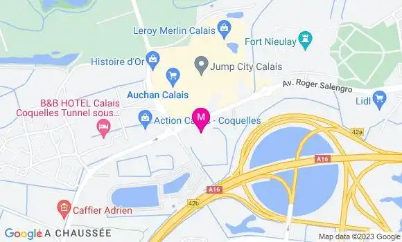 Localisation Auchan