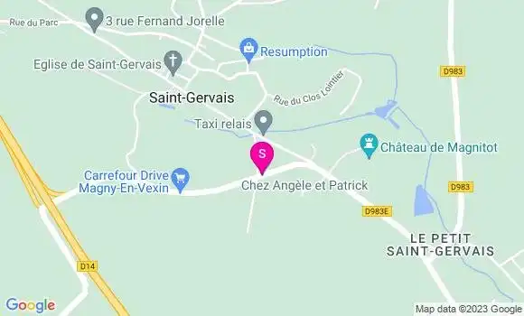 Localisation Carrefour Market