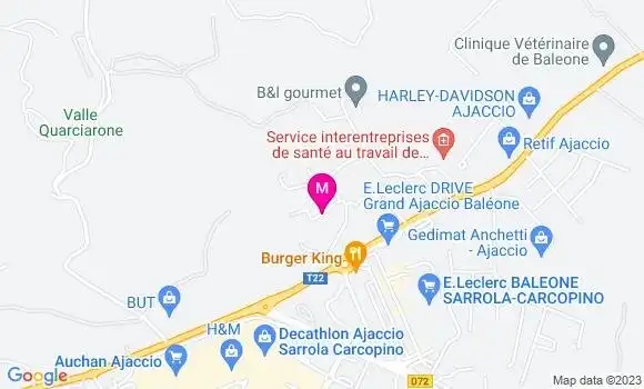 Localisation Station Pietri