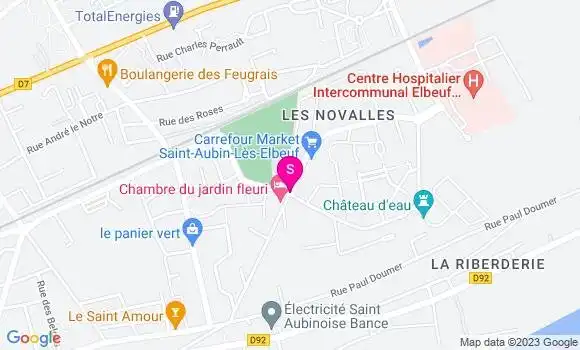 Localisation Carrefour Market