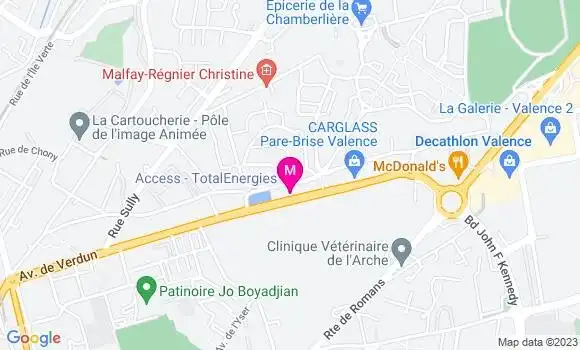 Localisation Access TotalEnergies
