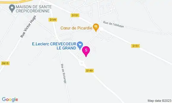 Localisation Station Leclerc