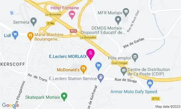 Localisation Morlaix Distribution