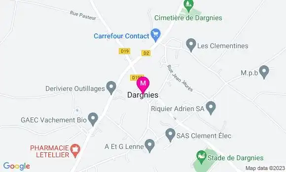 Localisation Carrefour Contact