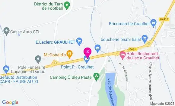 Localisation Station Leclerc